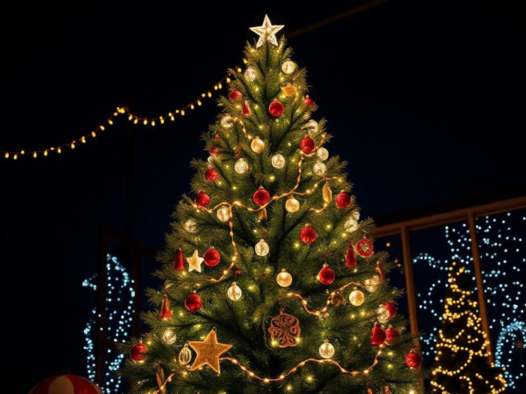 Zahlen, bitte! Alle Lichtlein brennen dank elektronischer Weihnachtsbeleuchtung