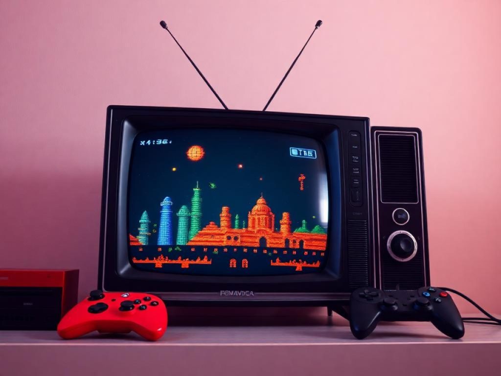 Retrogaming: Unschärfe von Röhren-TVs auf modernen Flachbild-TVs simulieren