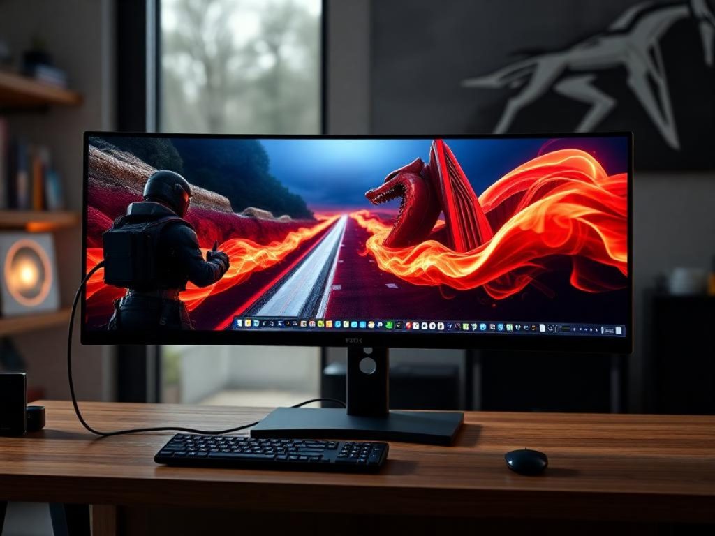 Sechs überbreite Displays von 34 bis 49 Zoll im Test