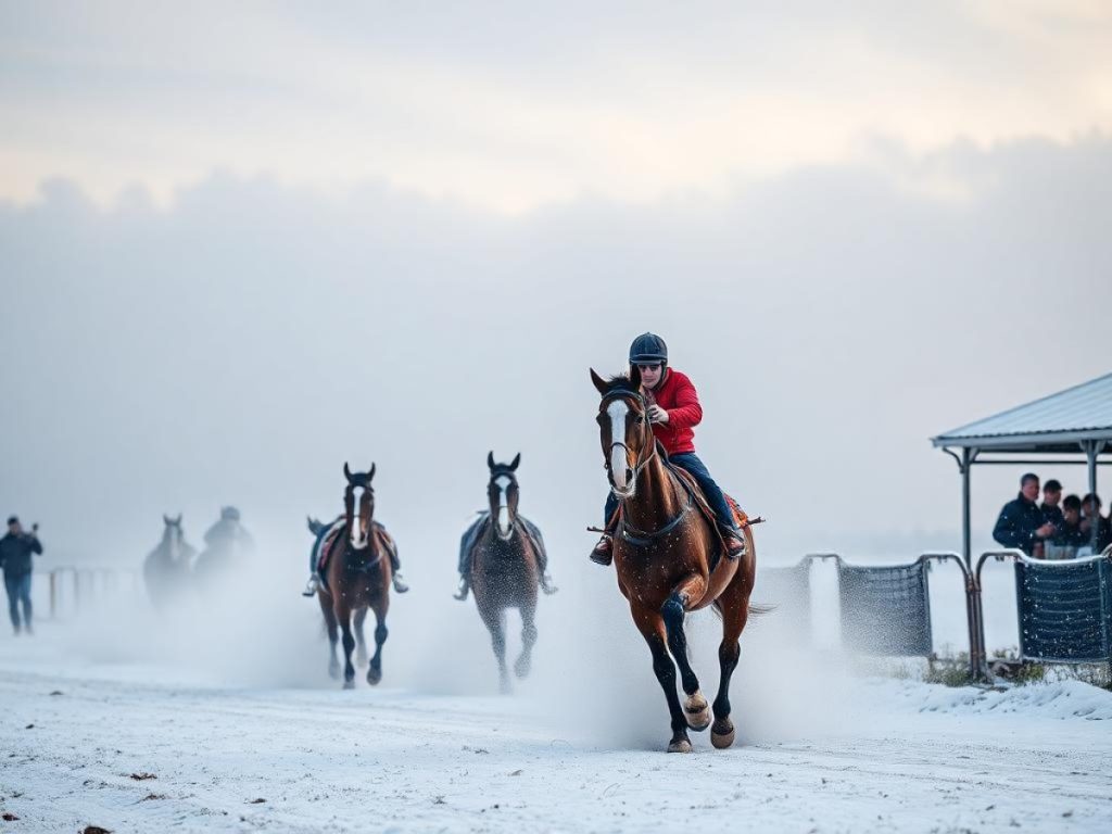 Pferderennen, Schneeflocken und Unterwasserbilder: Die Bilder der Woche KW 1