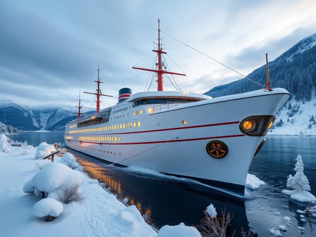 Einsame Winterlandschaften und imposante Schiffe: Die Bilder der Woche KW 52