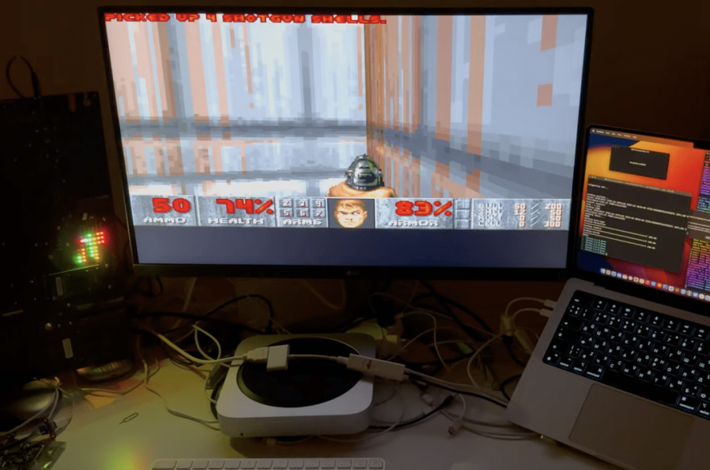 But can it run "Doom"? Apples HDMI-Lightning-Dongle sagt: Yes!