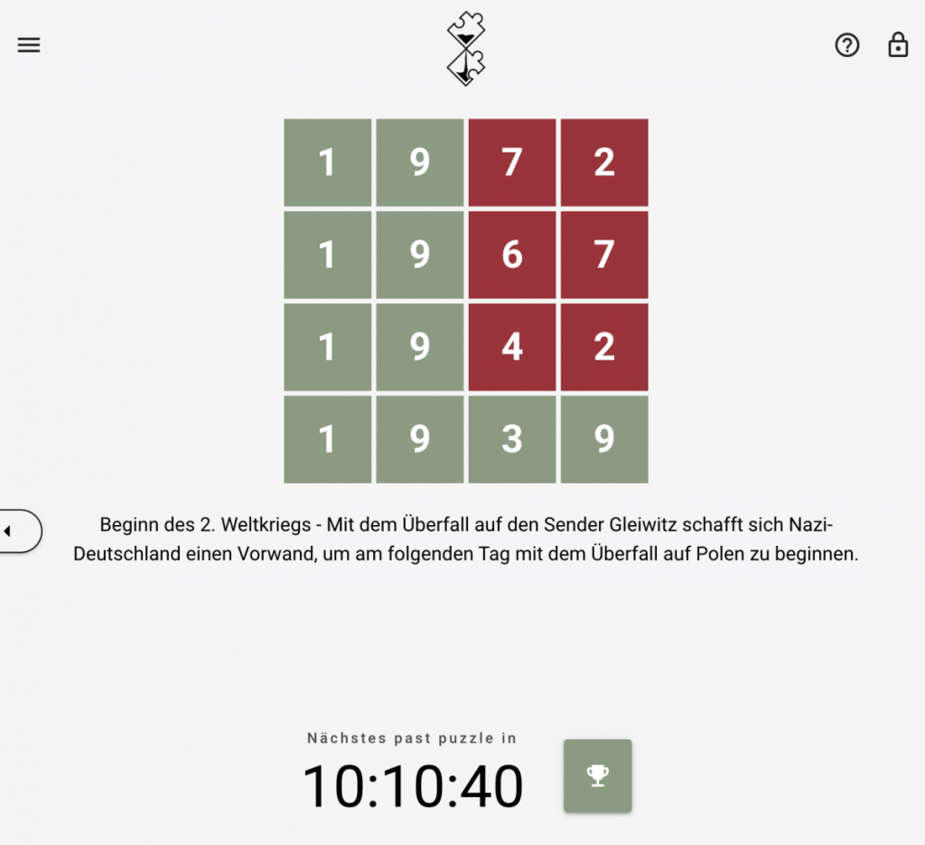 Web-Tipps: Jahreszahlen raten