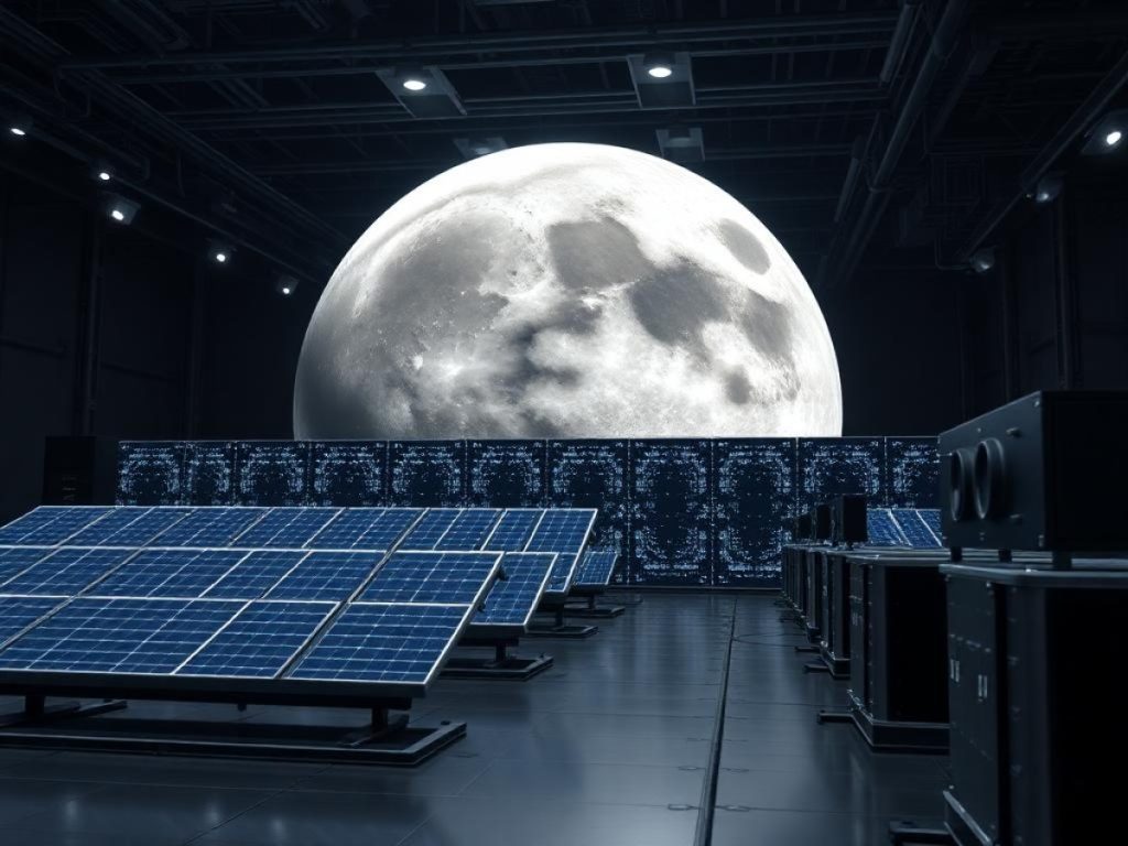 #heiseshow: DeepSeek, 100 GW Photovoltaik, Mond-Rechenzentrum