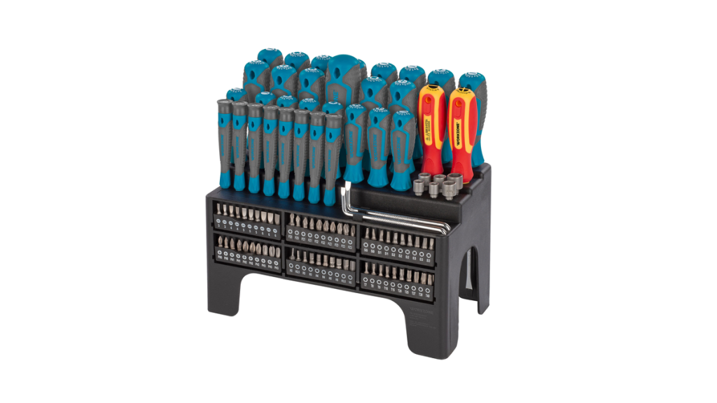 Workzone XXL-Werkzeugset im Aldi-Deal: Vielseitiges Schraubendreher- und Bitsortiment für nur 9,99 Euro
