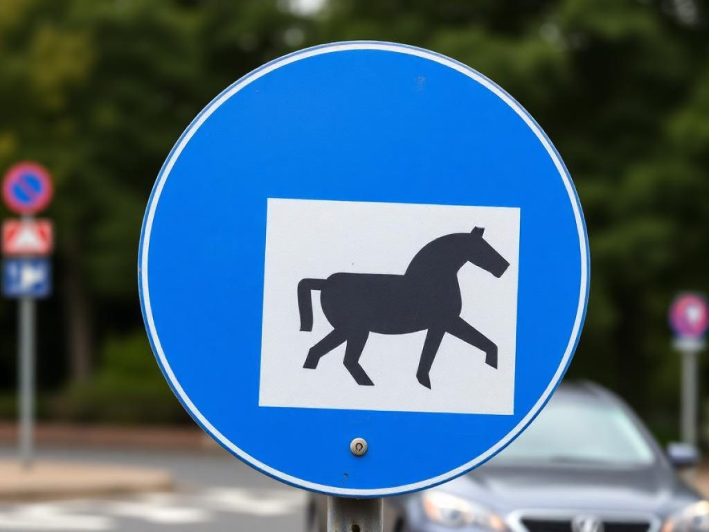 Kostet Autofahrer 135 Euro: Wie Sie beim blauen Rauten-Schild richtig reagieren