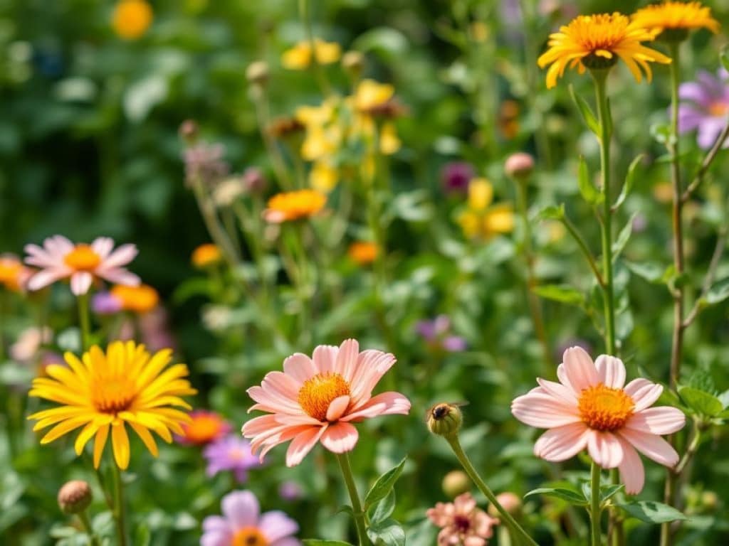 Blumen statt Rasen: So legen Sie im Garten eine Wiese für Insekten an