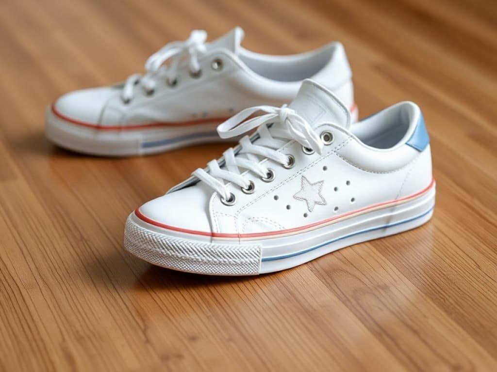 Weiße Sneaker retten? Mit diesem Hausmittel sehen sie aus wie neu