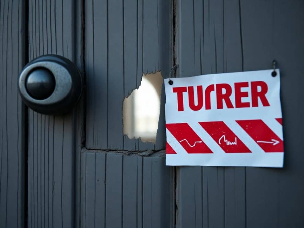 Sorgt für Verwirrung: Was ein abgeklebter Türspion bedeuten kann
