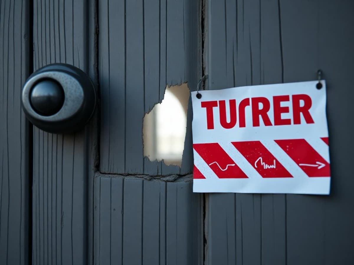 Sorgt für Verwirrung: Was ein abgeklebter Türspion bedeuten kann