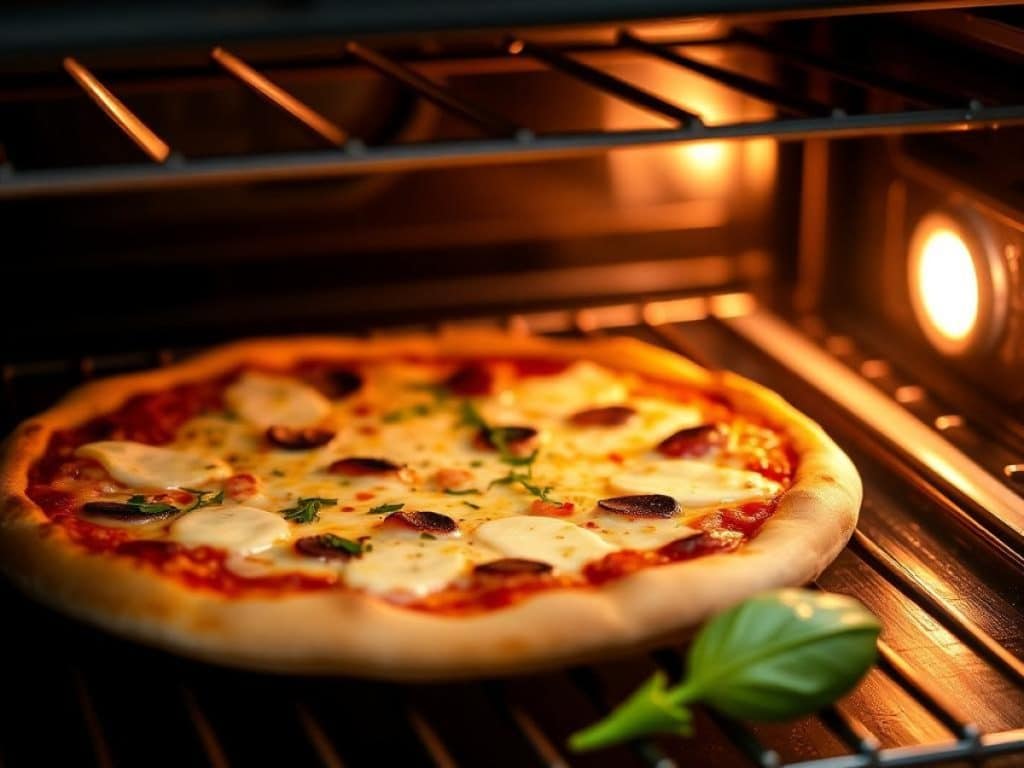 Platzprobleme im Ofen? Mit diesem Trick backen Sie drei Pizzen gleichzeitig