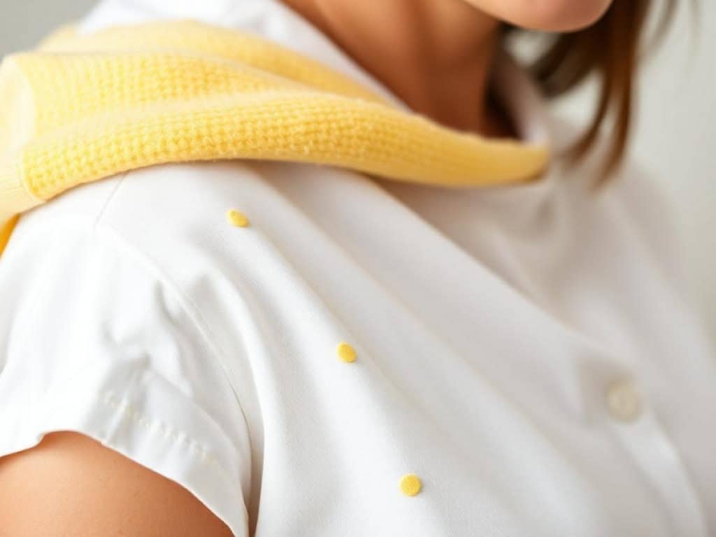Lästige Schweißflecken: So wird vergilbte Kleidung wieder weiß