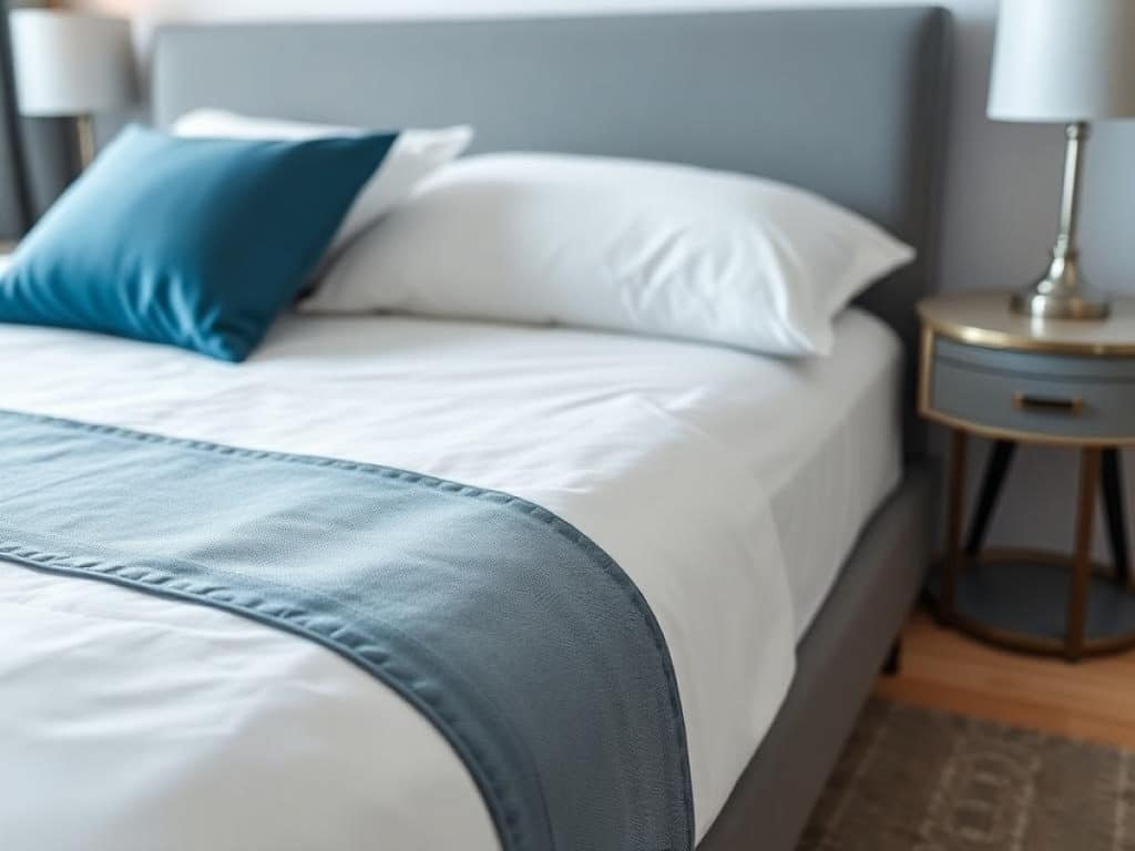 Stoffstreifen auf Hotelbett: Kaum jemand kennt seine wichtige Funktion