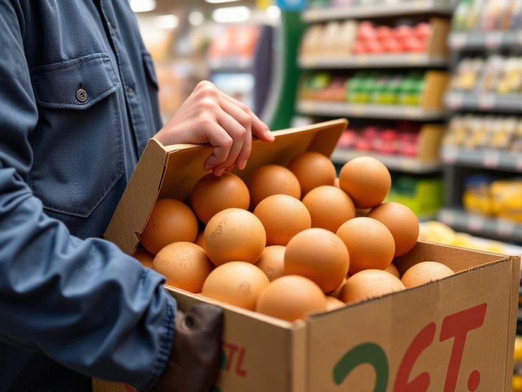 Blick in den Eierkarton: Darum öffnen Kassierer die Verpackung an der Kasse
