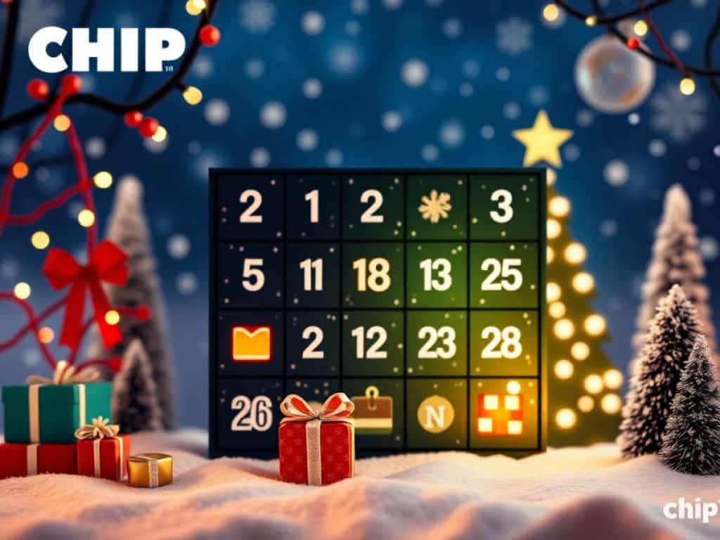 Gratis-Software im Wert von über 750 Euro: CHIP Download-Adventskalender 2025