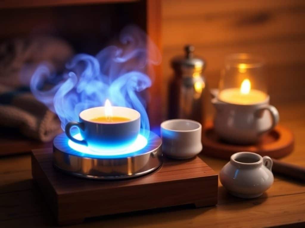 Gemütliche Wärme: So bauen Sie in 5 Minuten einen Teelichtofen