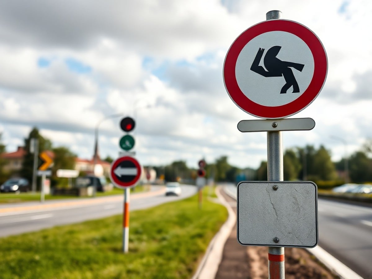 Nur schwer zu erkennen: Das sind die unterschiedlichen Bedeutungen von Straßenpfosten