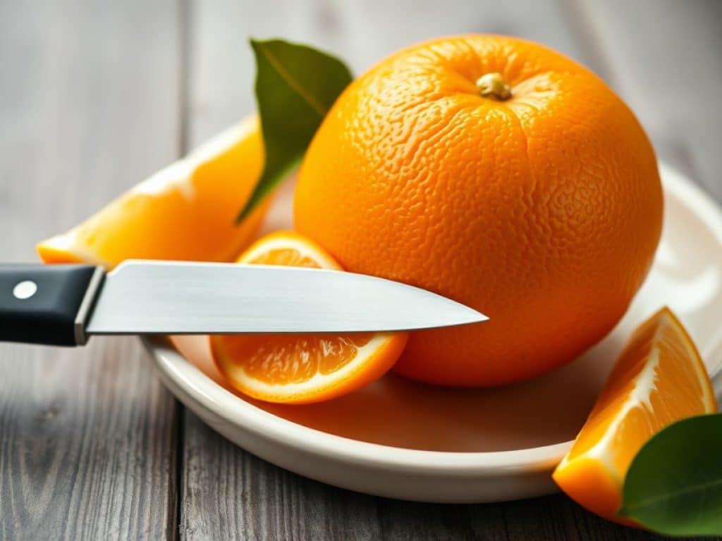 Orange in wenigen Sekunden schälen: Einfache Technik macht es möglich