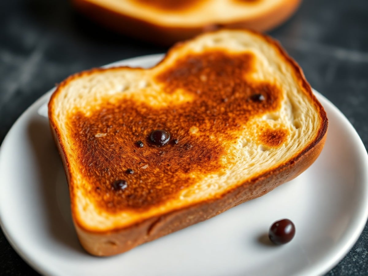 Riskant? Was verbrannter Toast im Körper auslöst