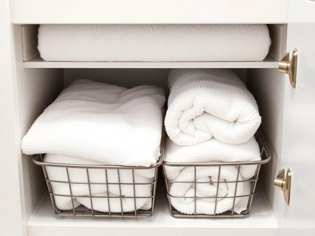 Hotel-Trick: So falten Sie Handtücher platzsparend wie im Urlaub