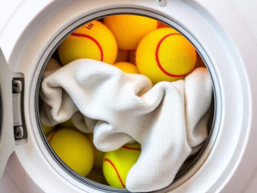 Ungewöhnlicher Wasch-Trick: Warum Tennisbälle in die Trommel gehören