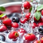 Wasser alleine reicht häufig nicht: Waschen Sie Erdbeeren immer mit diesem Hausmittel
