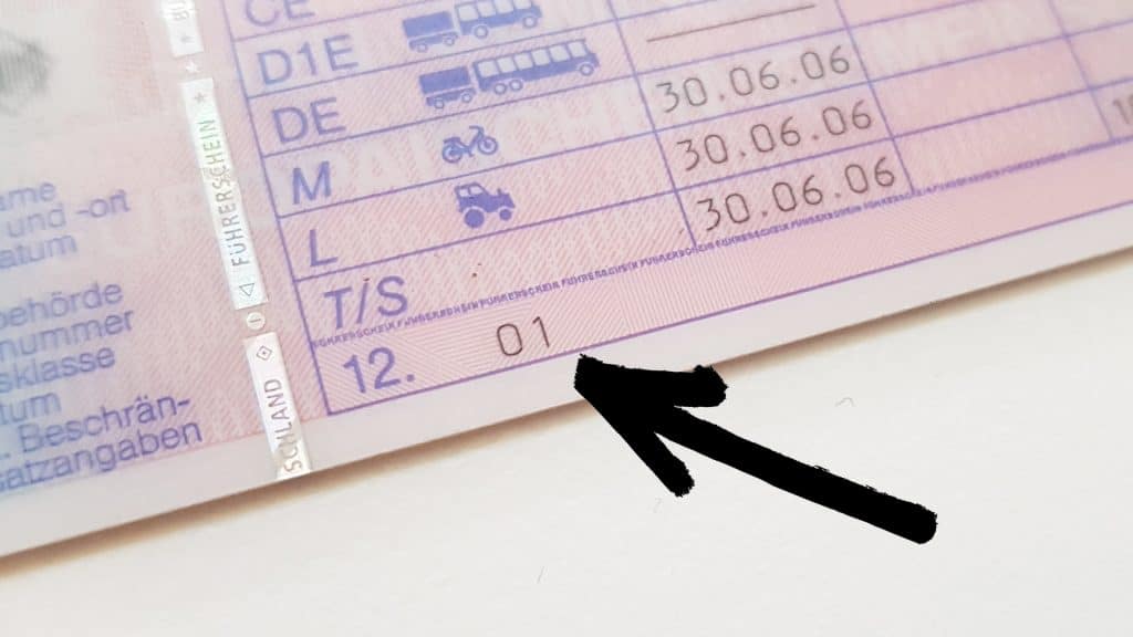 Code auf dem Führerschein: Wichtiges Feld 12 hat bestimmte Bedeutung