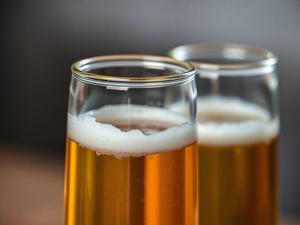 Bierflasche mit weißen Ringen? Das steckt dahinter